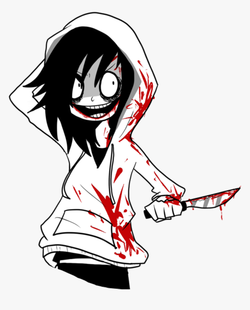 Seria Jeff The Killer En Anime , Png Download - Jeff The Killer, Transparent Png, Free Download