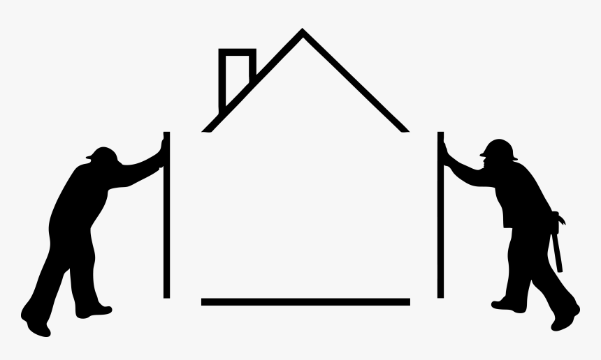 Good Builder Rathgar South Dublin Contact Us Builders - Man Building House Icon, HD Png Download, Free Download