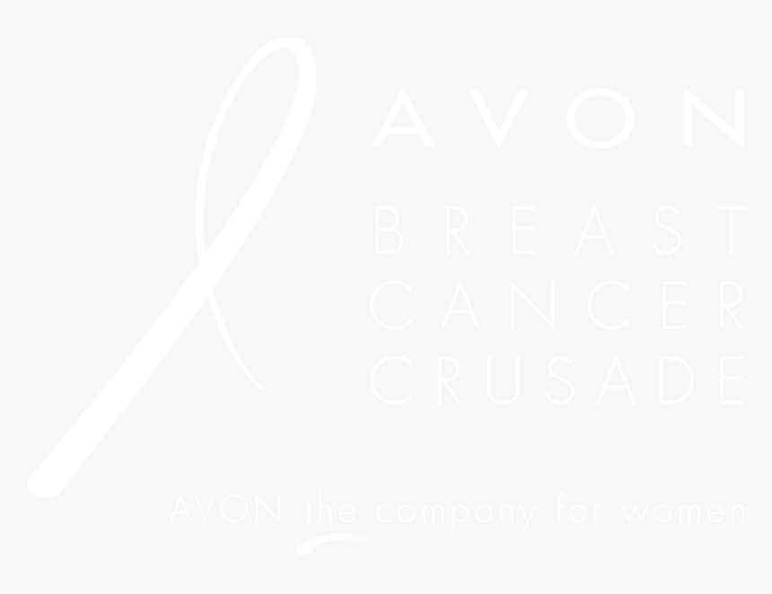 Avon Breast Cancer Crusade Logo Black And White - Johns Hopkins Logo White, HD Png Download, Free Download