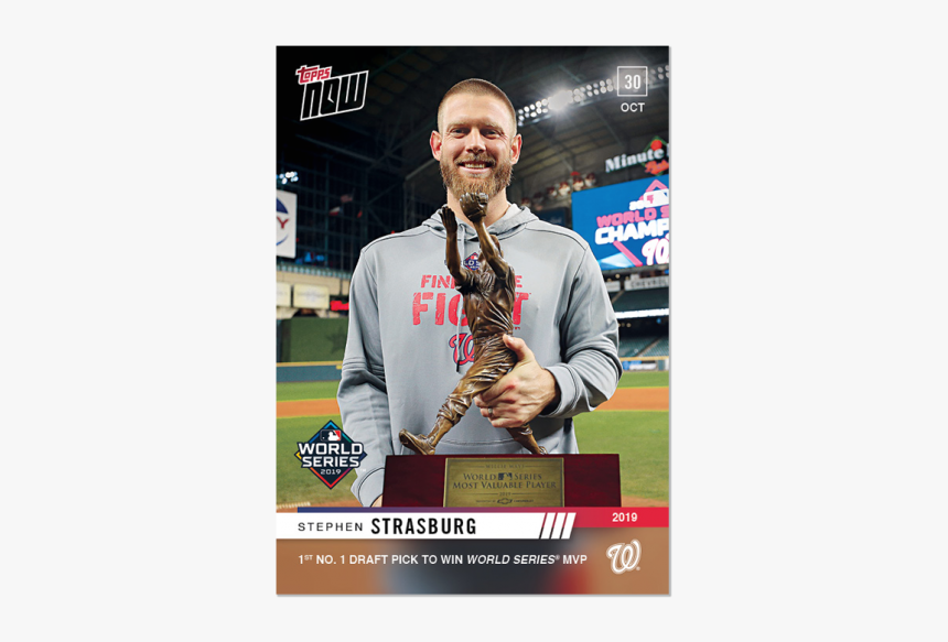 Stephen Strasburg - World Series Mvp 2019, HD Png Download, Free Download