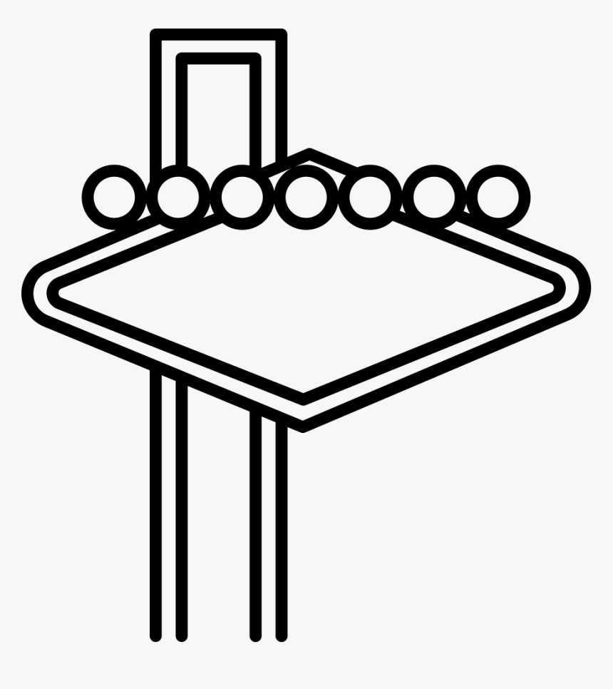 Las Vegas Sign - Las Vegas Icon Png, Transparent Png, Free Download