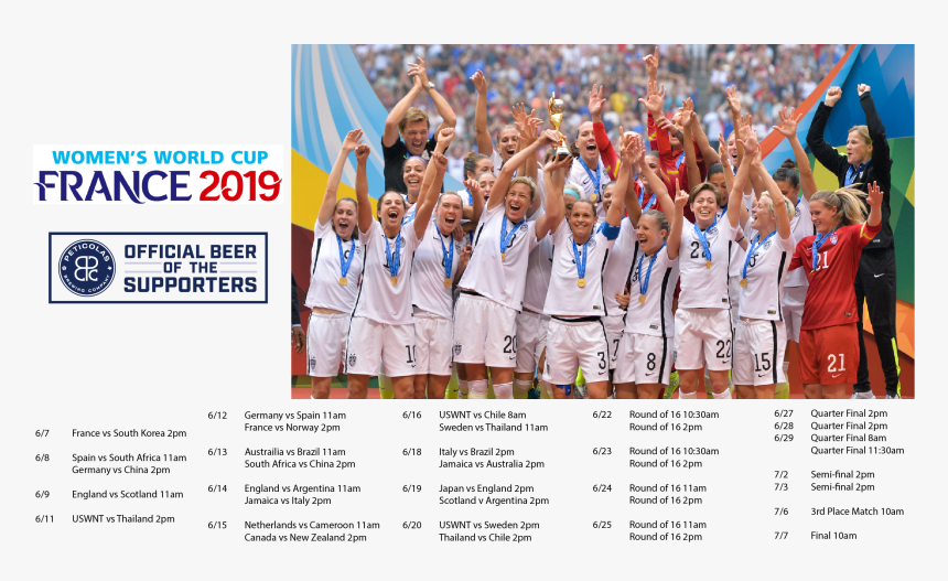 Women's World Cup 2019 Usa Wins, HD Png Download, Free Download