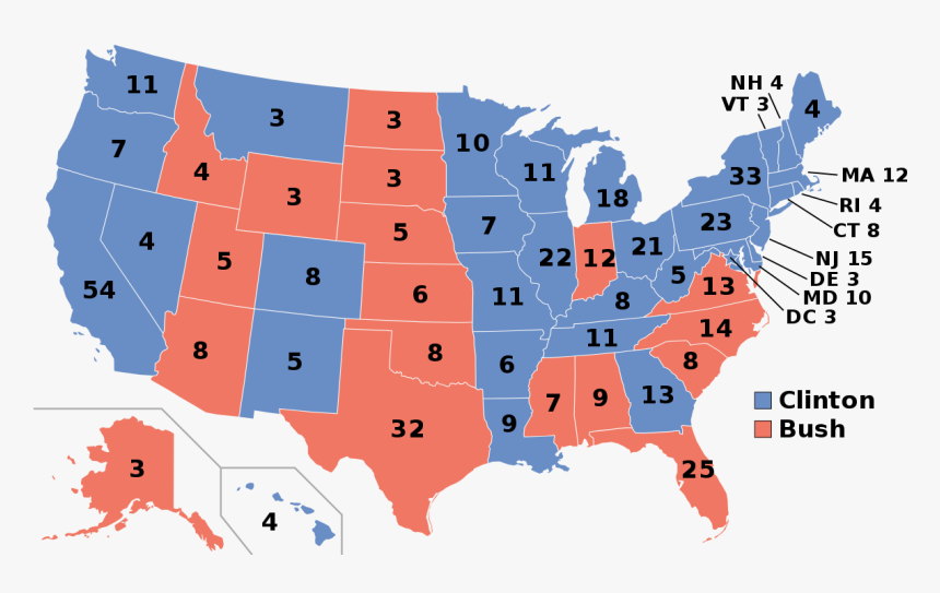 1992 Presidential Election, HD Png Download, Free Download