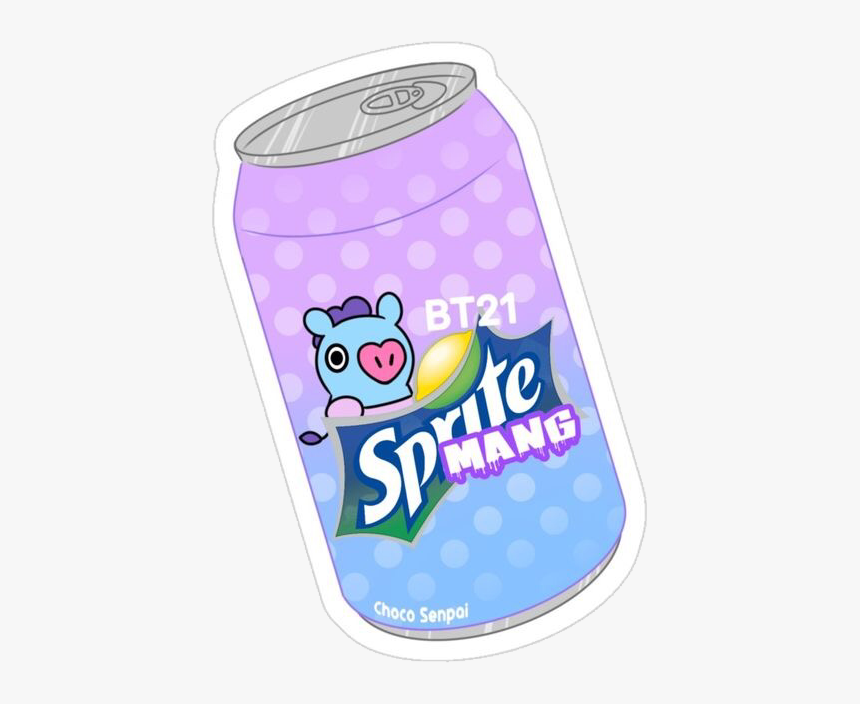 #bt21 #mang #sprite #bts #soda #sticker #stickers #freetoedit - Mang Sprite, HD Png Download, Free Download