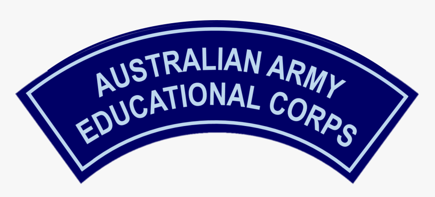 Australian Army Educational Corps Battledress Flash - Caution Sign, HD Png Download, Free Download