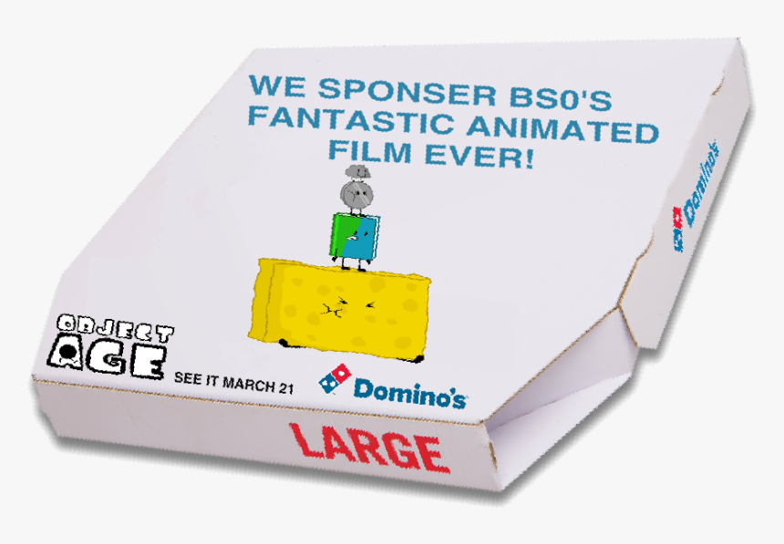 Dominos Pizza Box Object Age - Domino's Pizza, HD Png Download, Free Download