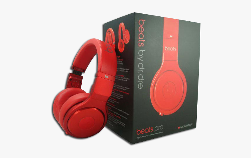 Beats By Dre Pro Red, HD Png Download, Free Download