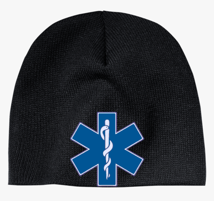 Star Of Life Blue Beanie - Star Of Life, HD Png Download, Free Download