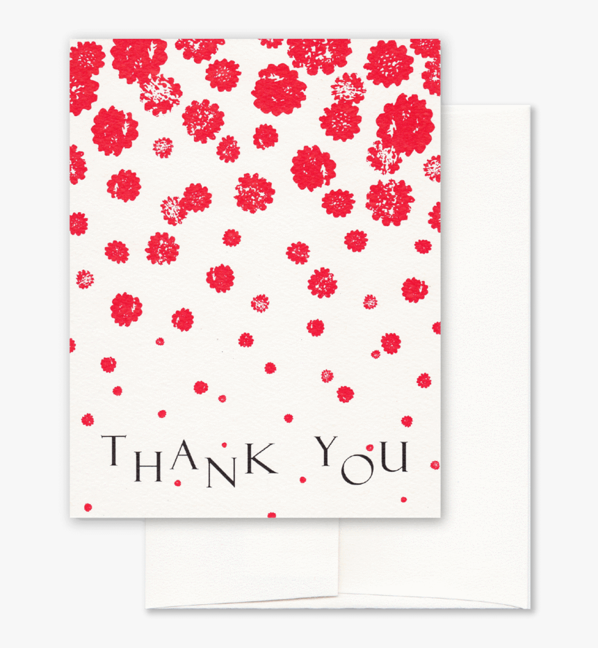 Dear Bea Sprinkle Of Flowers Thank You Card - Paper Product, HD Png Download, Free Download