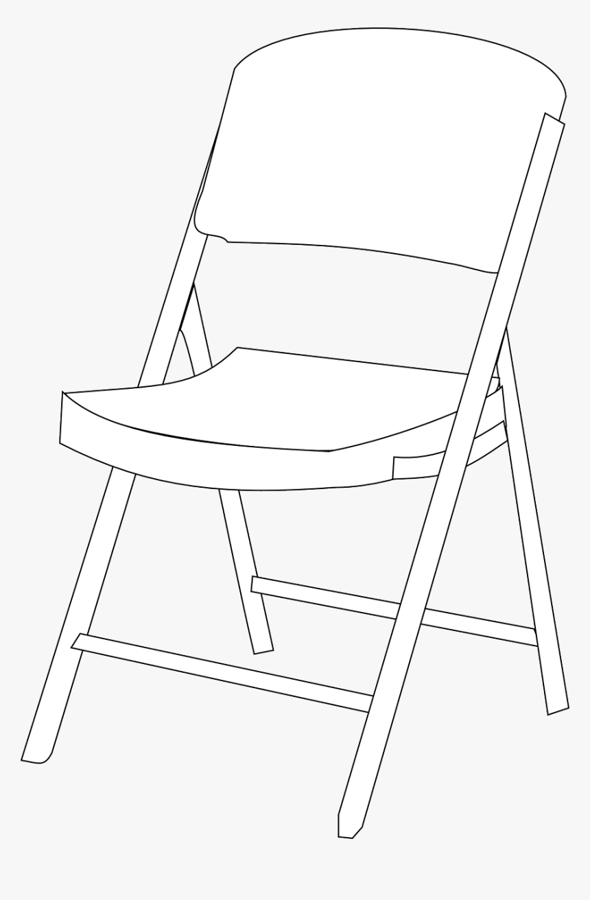 White Chair Vector Png, Transparent Png, Free Download