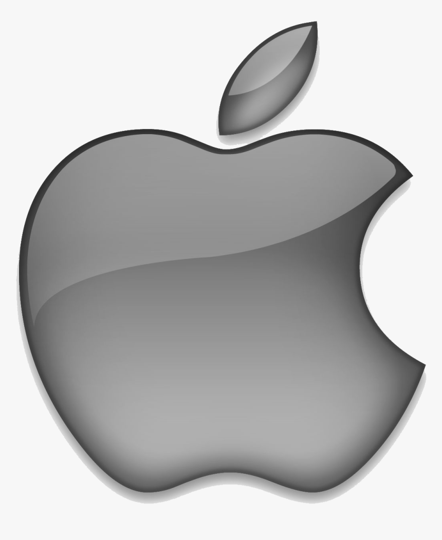 Silver Apple Logo, HD Png Download, Free Download