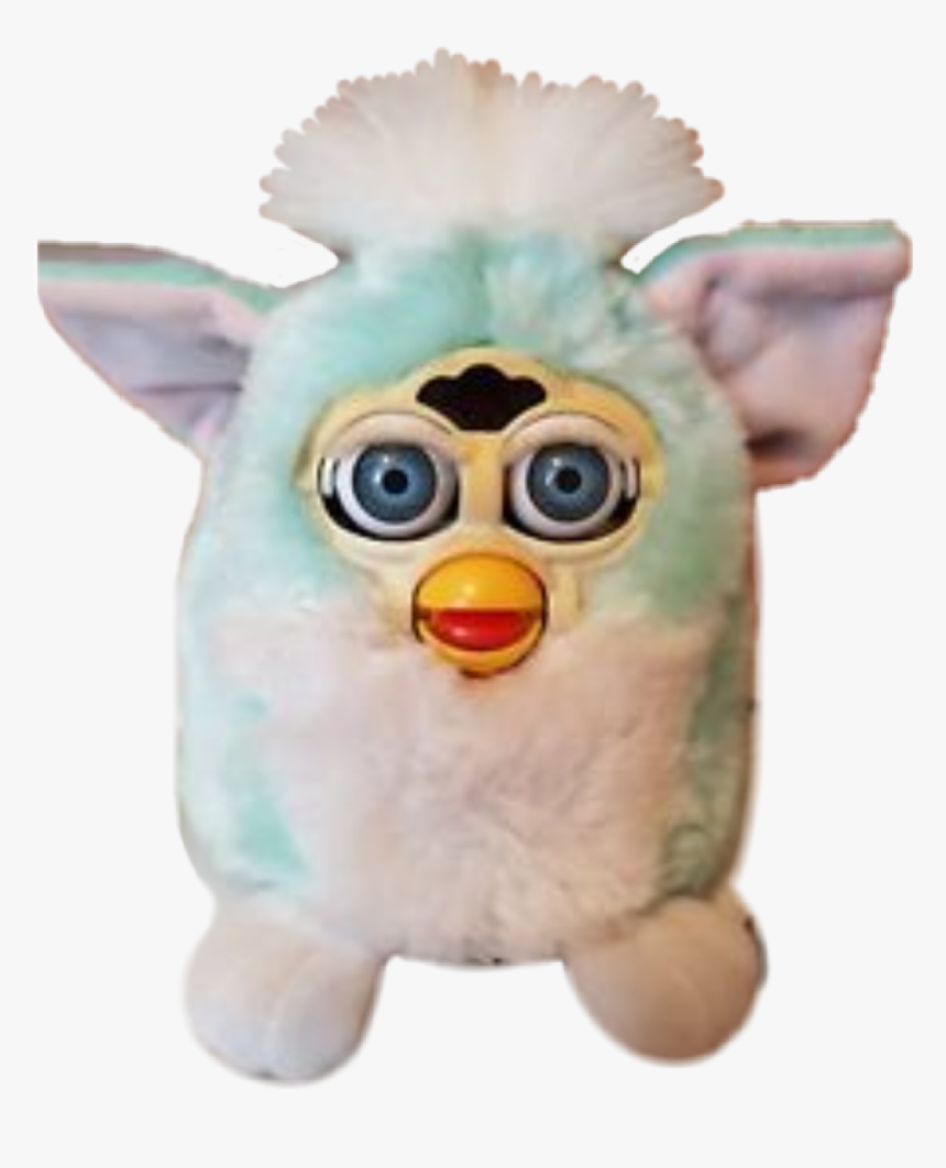 #furby #toy #vintagetoy #vintage #pastel #aesthetic - Animal Figure, HD Png Download, Free Download