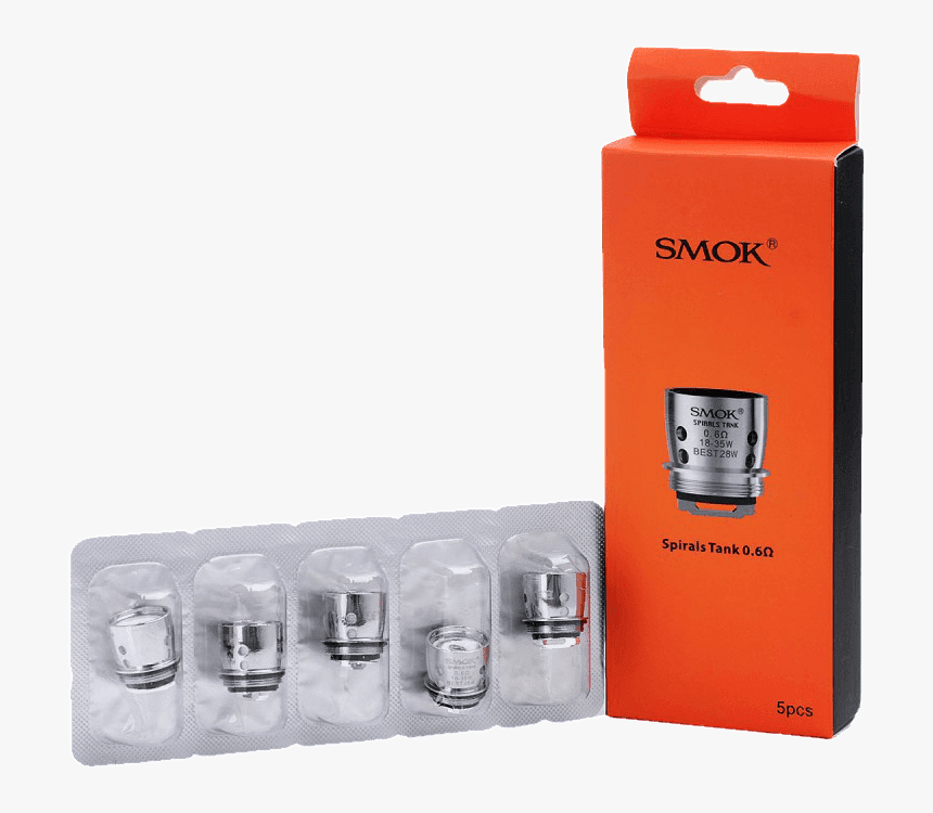 Smok Spirals Tank Replacement Coils - Smok Spirals Tank Replacement Coils 5 Pack, HD Png Download, Free Download