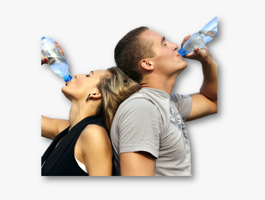 People Drinking Water Png, Transparent Png, Free Download