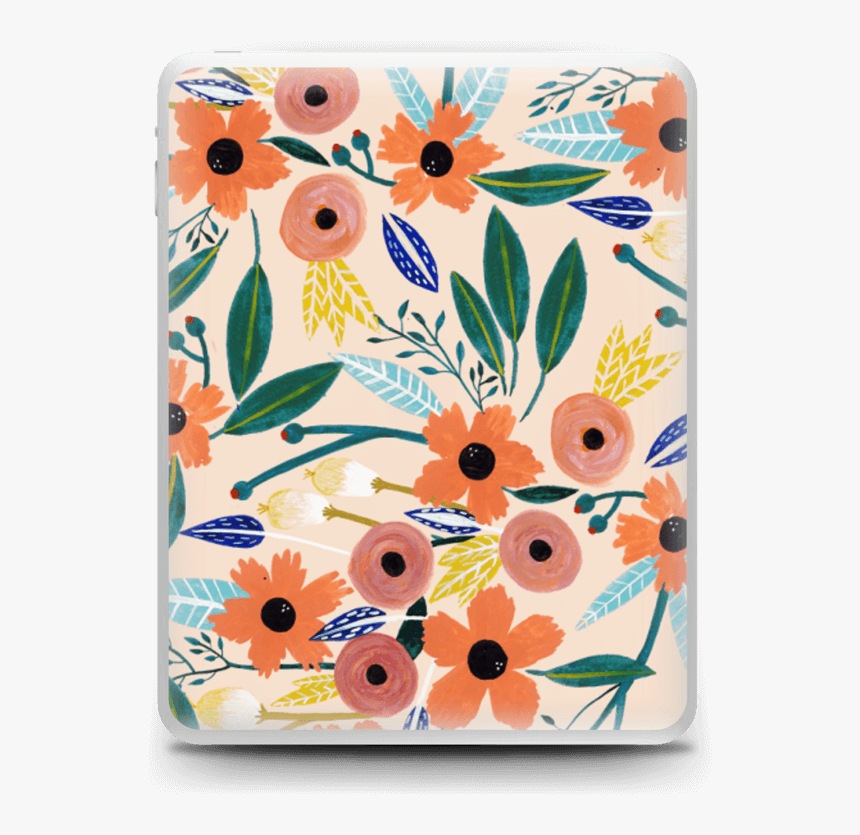 Summer Flower Mix Skin Ipad - Case Laptop Flores, HD Png Download, Free Download