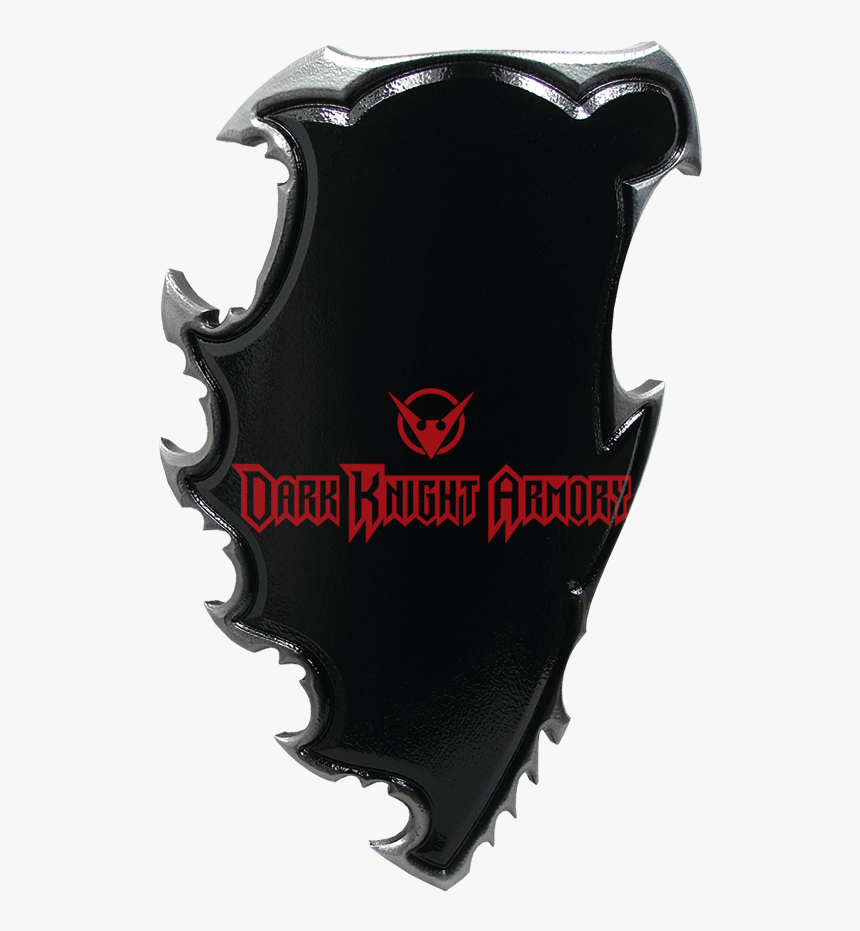 Black And Silver Chaos Larp Battle Shield - Anime Hero Ps2, HD Png Download, Free Download