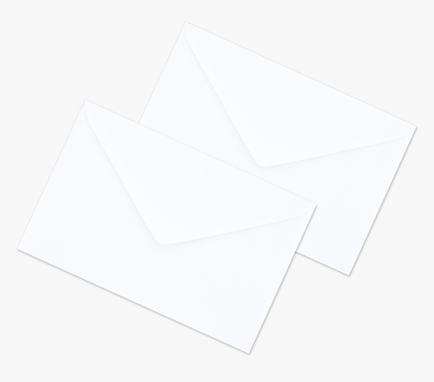 White Envelope No - Construction Paper, HD Png Download, Free Download