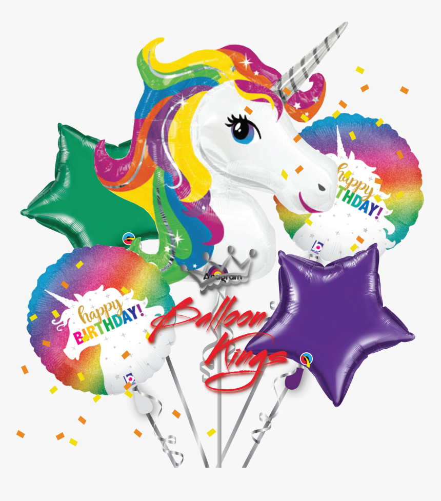 Rainbow Unicorn Bouquet, HD Png Download, Free Download