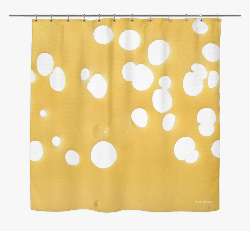 Swiss Cheese Shower Curtain - Polka Dot, HD Png Download, Free Download