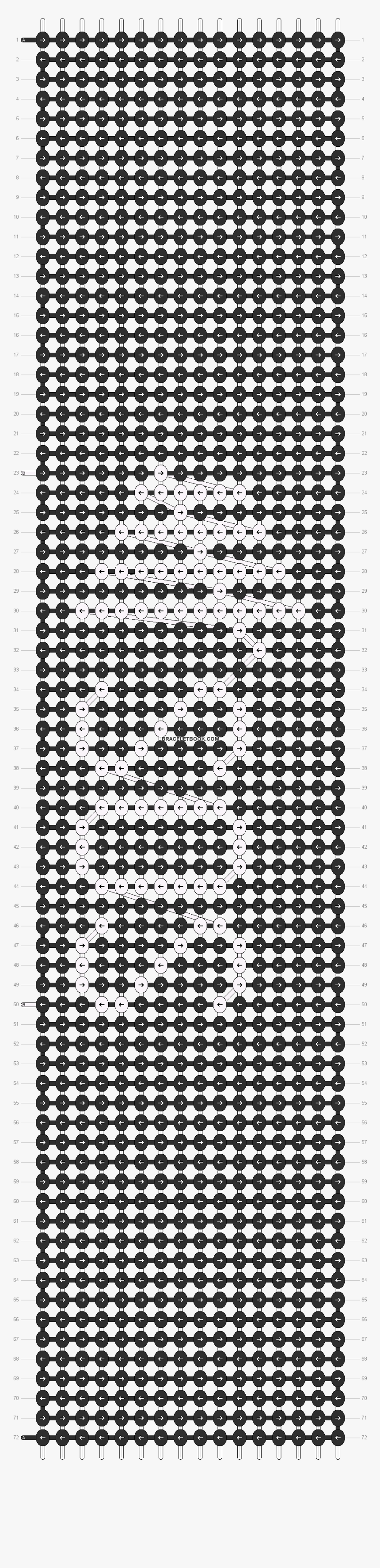 Alpha Pattern - Friendship Bracelet Patterns Harry Potter, HD Png Download, Free Download