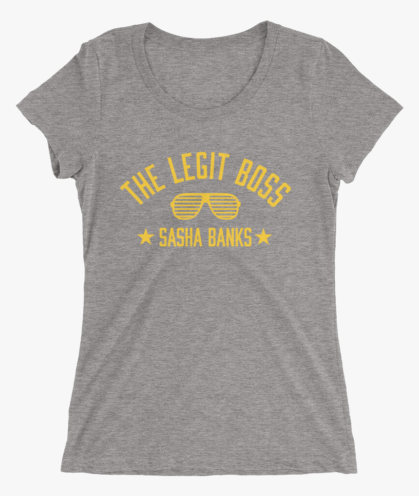 Sasha Banks "the Legit Boss - Active Shirt, HD Png Download, Free Download