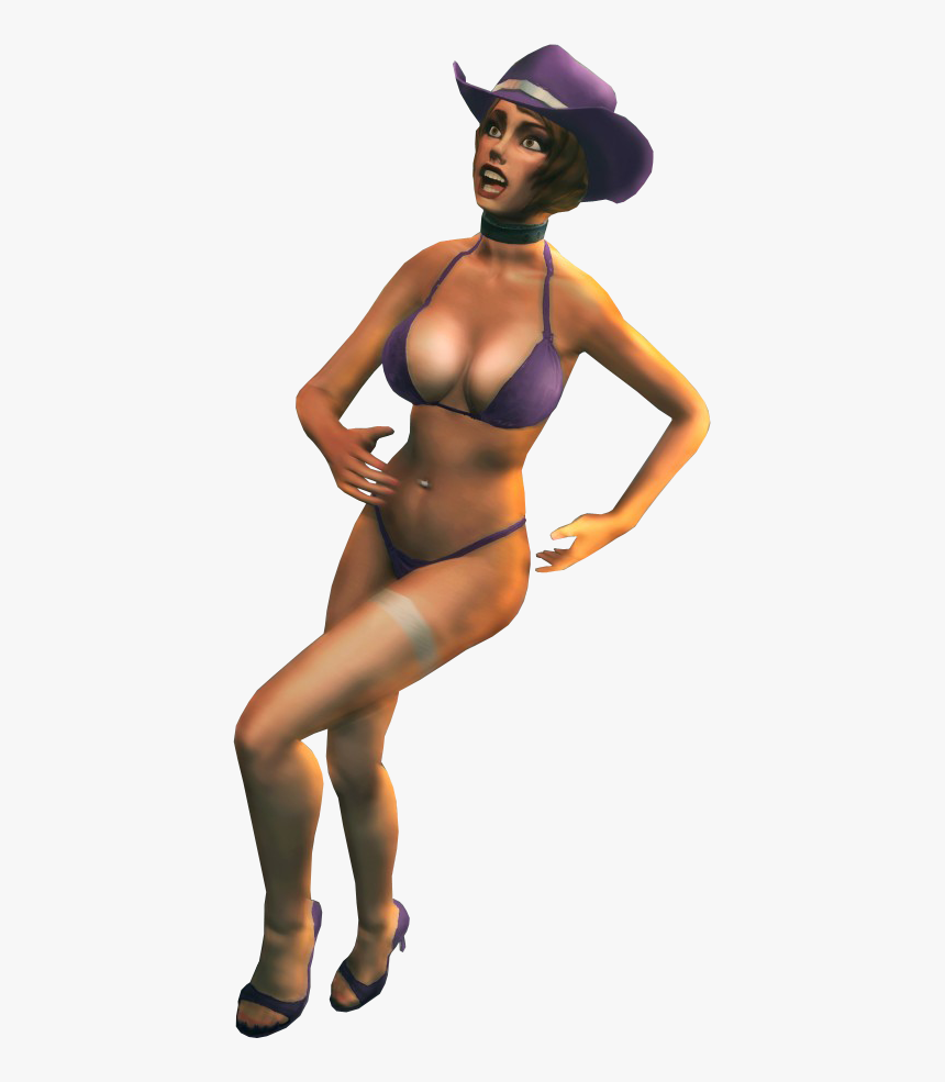 Stripper Girl Png - Saints Row The Third Bikini, Transparent Png, Free Download