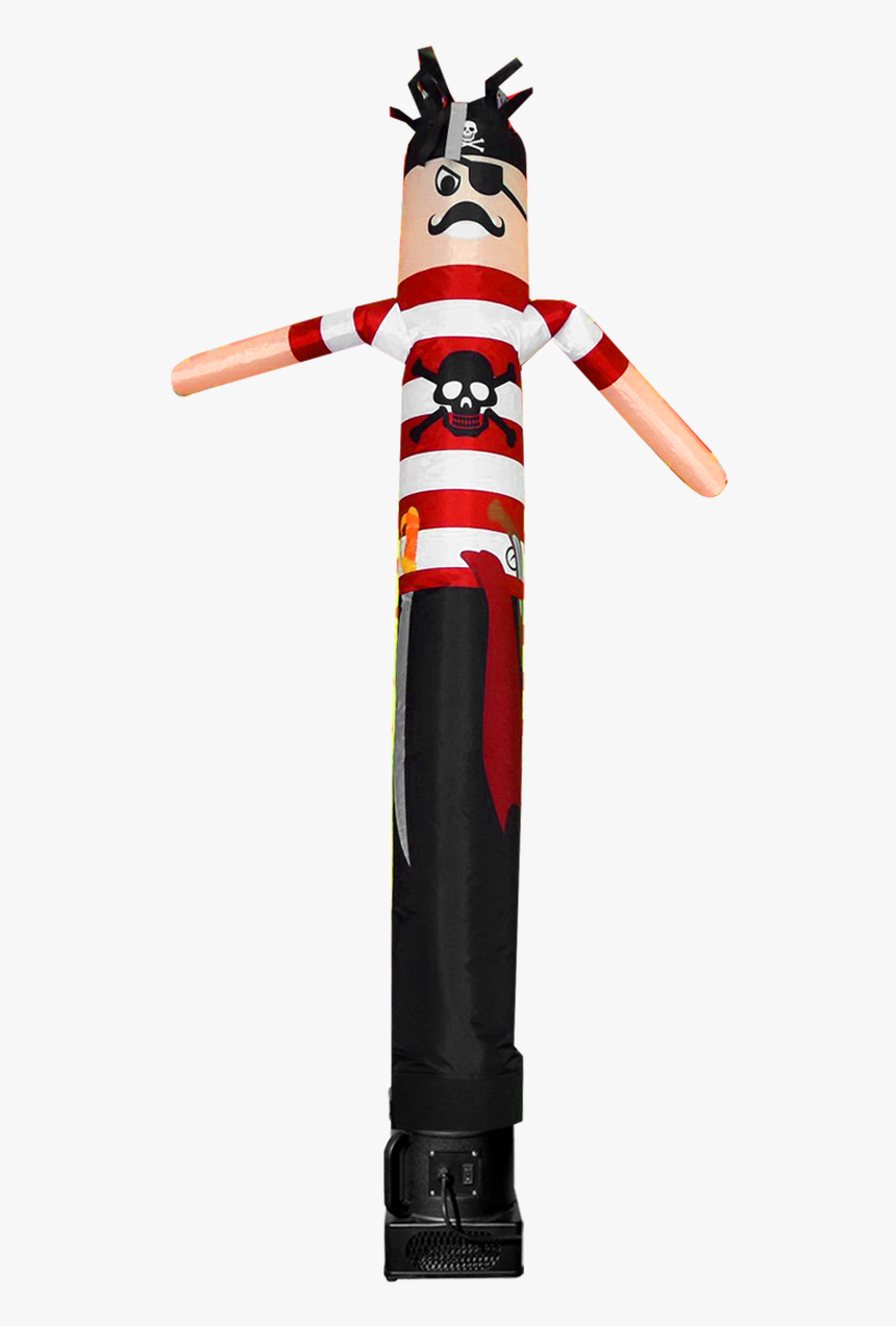 Pirate Design 6ft Air Dancers® Inflatable Tube Man - Lookourway 6ft 6ft Air Dancer With Blower, HD Png Download, Free Download