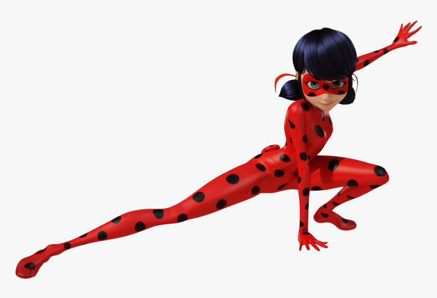 Ladybug Stretch Pose - Miraculous Ladybug Butt, HD Png Download, Free Download