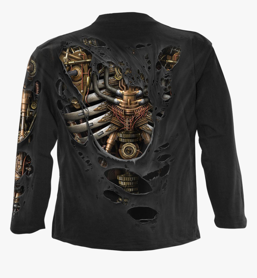 Steam Punk Ripped Shirt, HD Png Download, Free Download