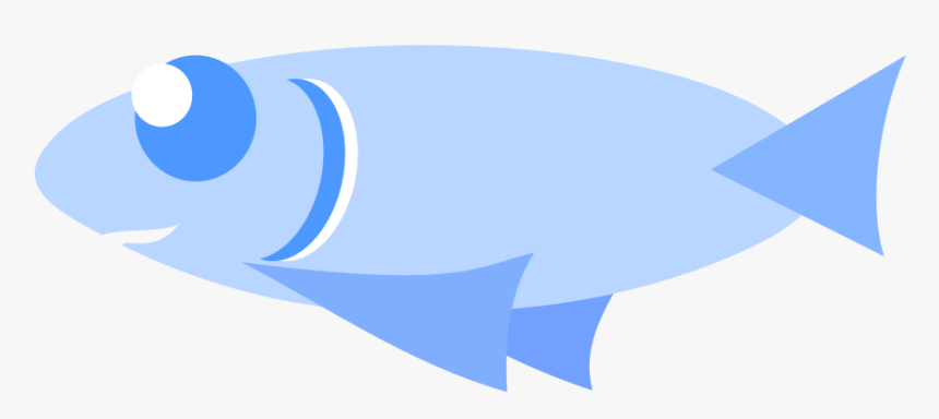 Thumb Image - Light Blue Fish Clipart, HD Png Download, Free Download