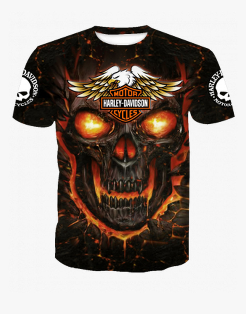 ** ** - Harley Davidson Hoodie Skull, HD Png Download, Free Download