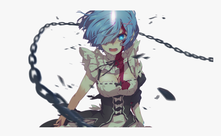 Rem From Re Zero , Png Download - Re Zero Rem Demon, Transparent Png, Free Download