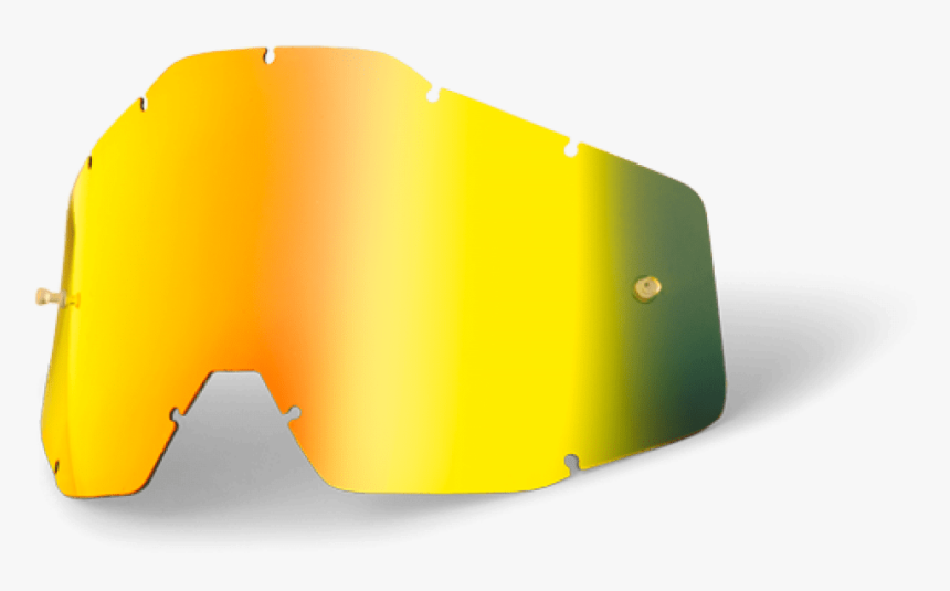 Fa15mirrorgoldlens - 100 Goggles Lenses, HD Png Download, Free Download