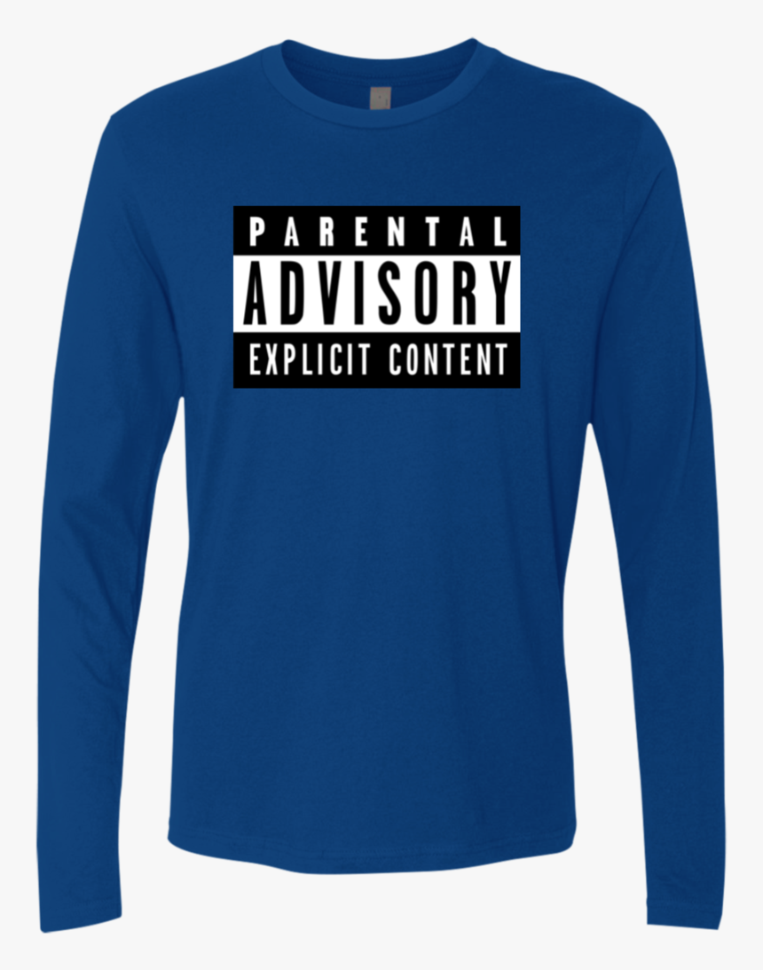Limited Edition Black White "parental Advisory - Long-sleeved T-shirt, HD Png Download, Free Download