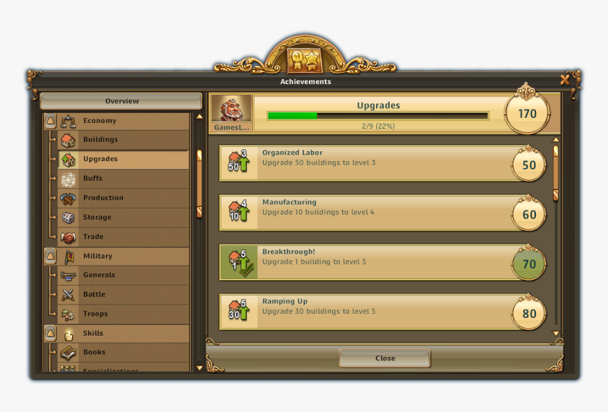 Achievement Interface, HD Png Download, Free Download