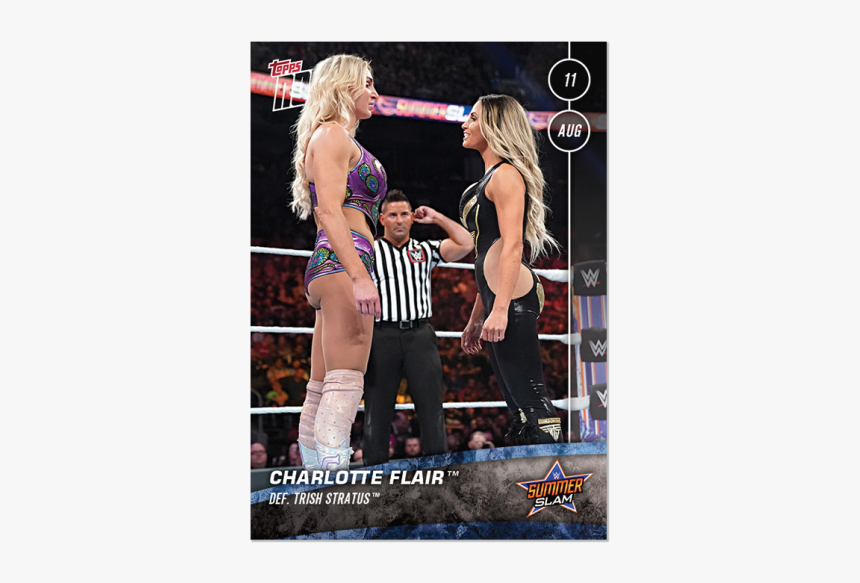 Charlotte Flair Def - Trish Stratus And Charlotte Flair, HD Png Download, Free Download