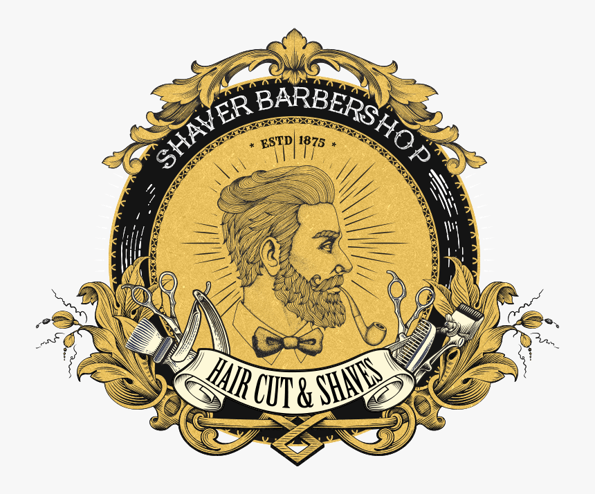 Barbershop Old School Logos, HD Png Download, Free Download