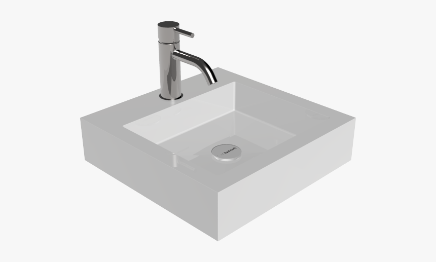 Small Countertop Sink Wb-05 S Side View - Bathroom Sink, HD Png Download, Free Download