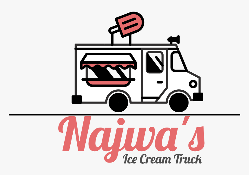 Najwas Ice Cream Truck, HD Png Download, Free Download