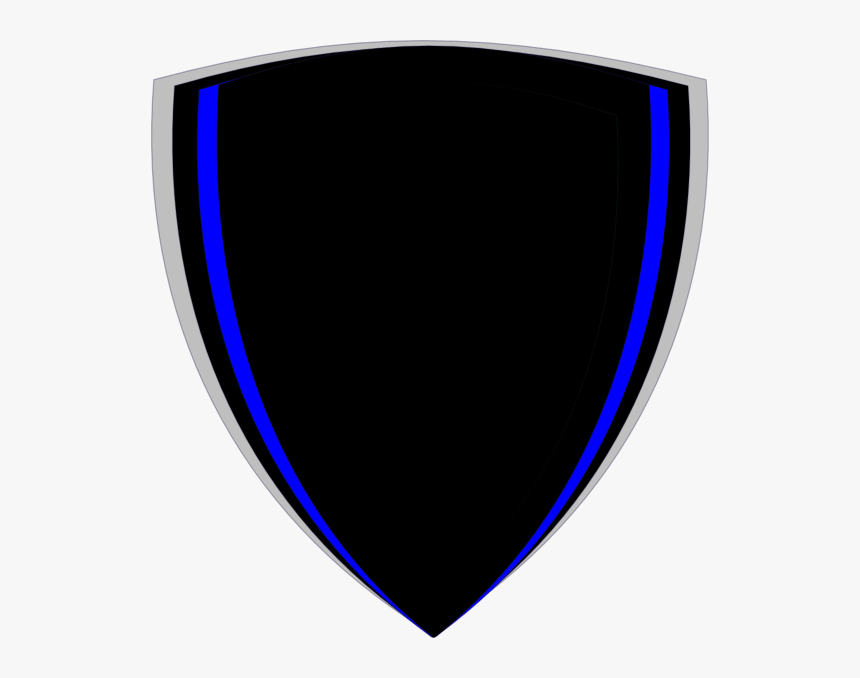 Black Shield Png Black And Blue Shield Png Transparent Png Kindpng