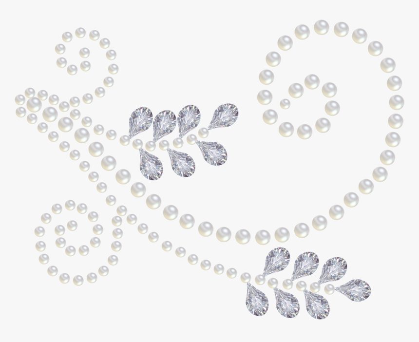 Pearl Clipart Diamonds And Pearl, HD Png Download, Free Download