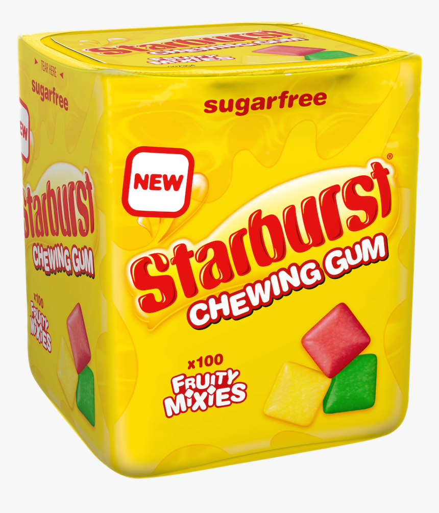 Starburst Chewing Gum Fruity Mixies 100 Pieces, HD Png Download, Free Download