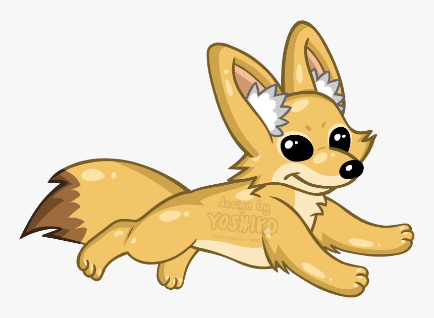 Fennec Fox , Png Download - Cartoon Pics Of Fennec Fox, Transparent Png, Free Download