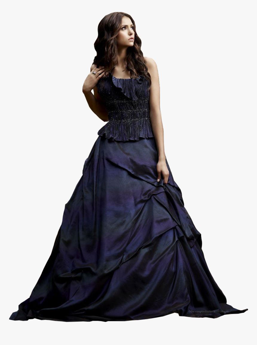 Katherine Pierce Blue Dress, HD Png Download, Free Download