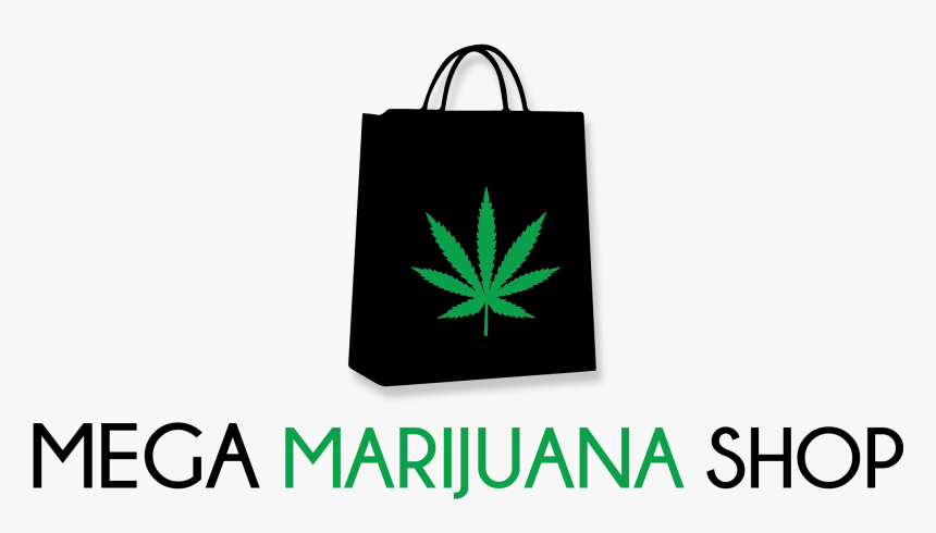 Mega Marijuana Shop - Paper Bag, HD Png Download, Free Download