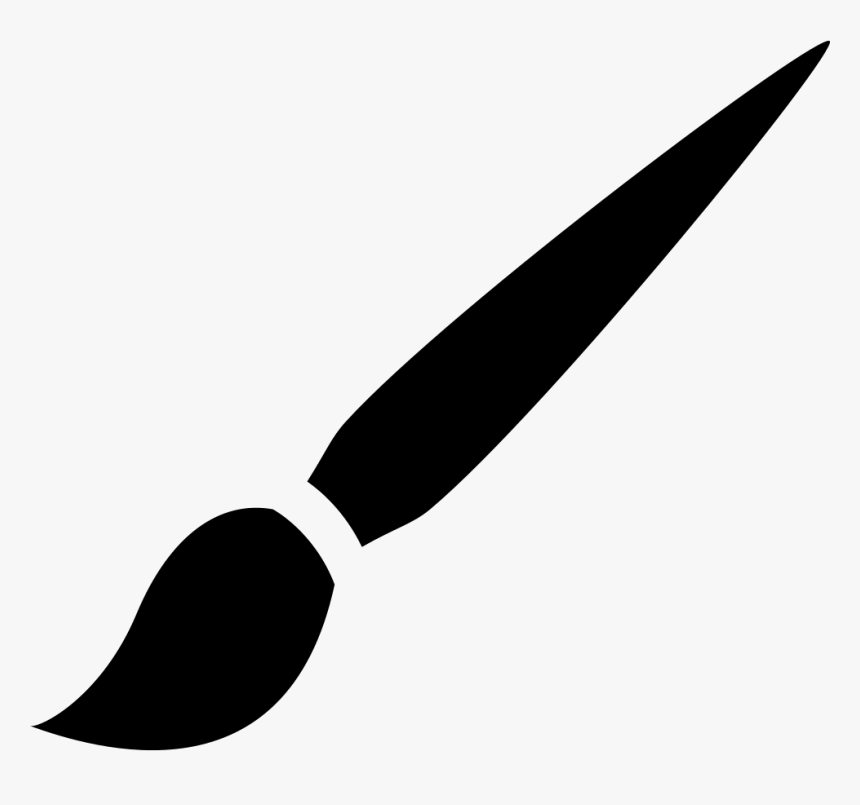 Artistic Brush - Paint Brush Icon Transparent, HD Png Download, Free Download