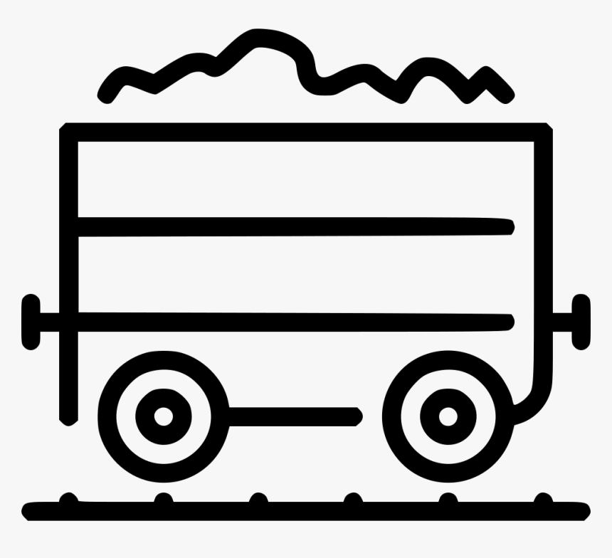 Wagon - Toy Car Clipart Black And White, HD Png Download, Free Download