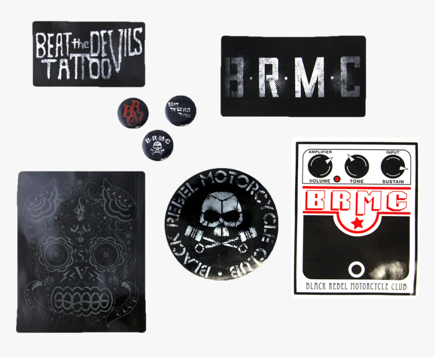 Black Rebel Motorcycle Club Sticker, HD Png Download, Free Download