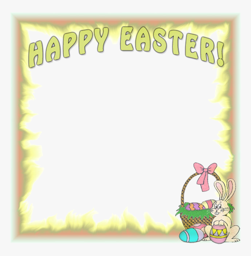 Easter Border Clipart - Poster, HD Png Download, Free Download