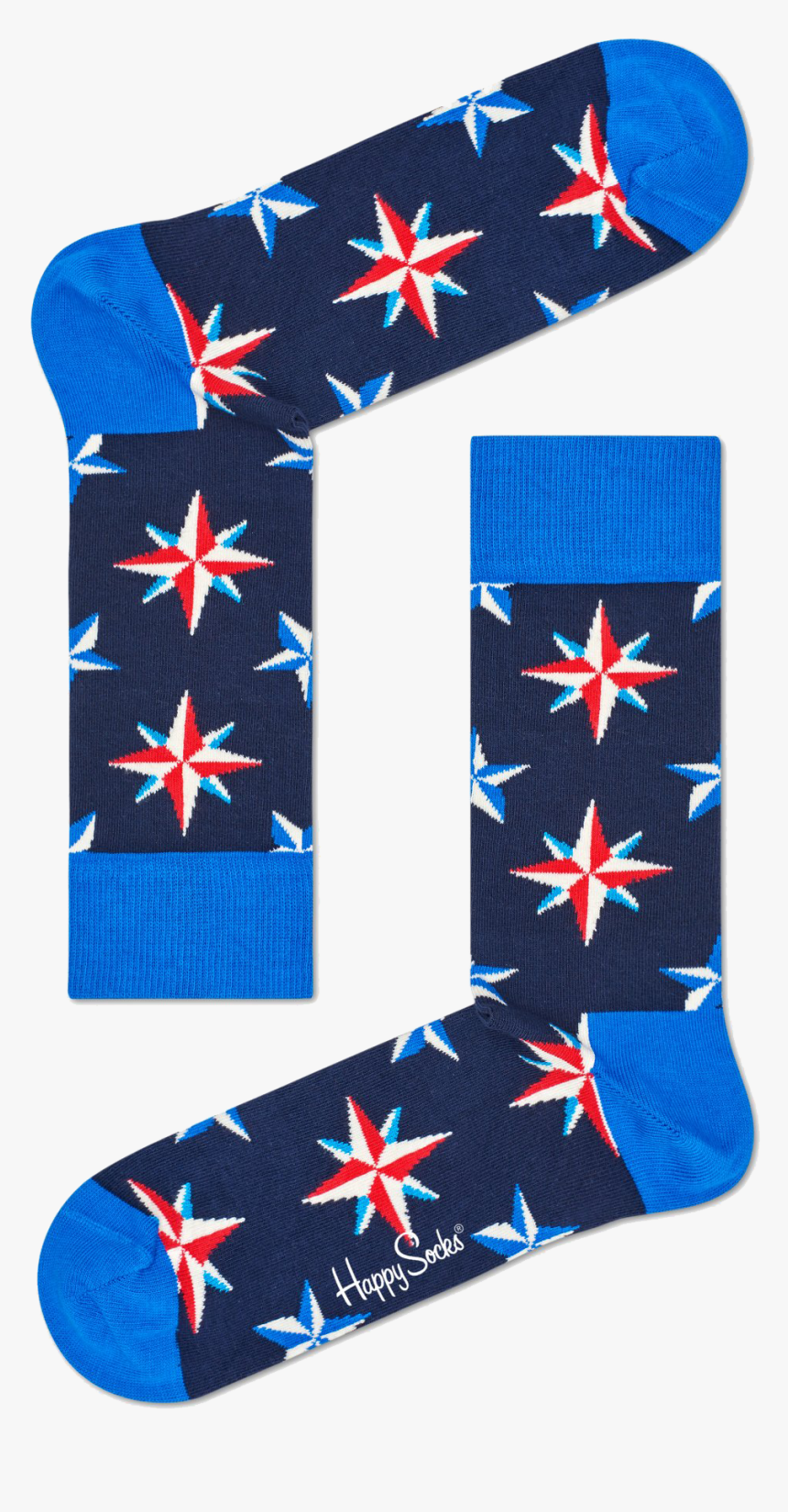 Happy Socks Socks Nautical Star - Happy Socks Nautical, HD Png Download, Free Download